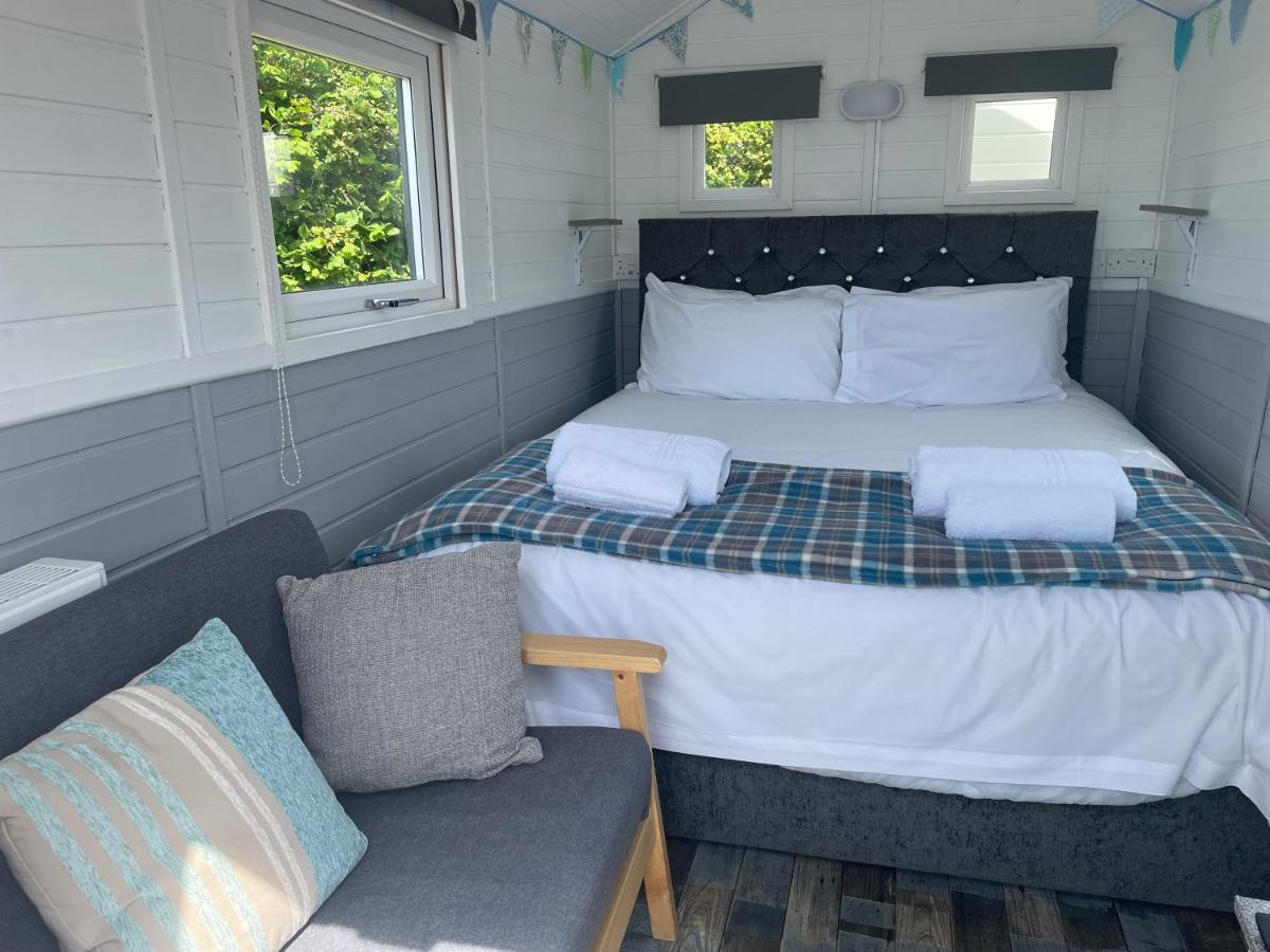 Estuary View - Cosy Shepherds Hut Kingsbridge  Exteriör bild